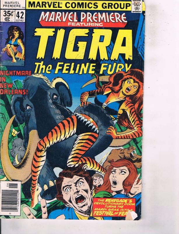 Lot Of 2 Marvel Comic Book Dragon Lord #5 and Tigra the Feline Fury #42 ON1