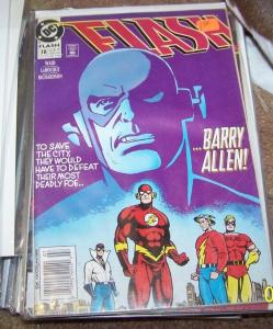 FLASH COMIC # 78 (Jul 1993, DC) professor zoom revealed as FAKE barry allen