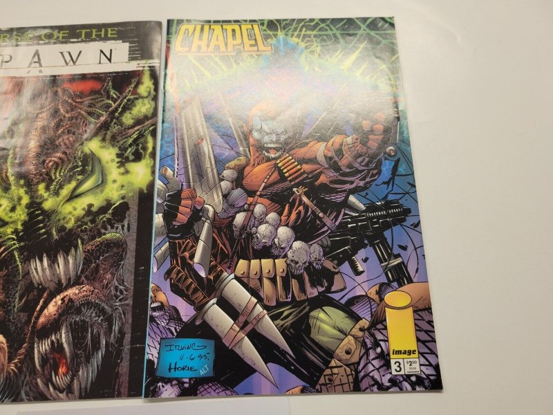 2 Image Comic Books Curse of the Spawn #20 + Chapel #3 62 TJ2