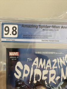 Amazing Spider-Man Annual 1 (43 ) 2018 PGX 9.8 Dell'Otto Variant HTF 9.8
