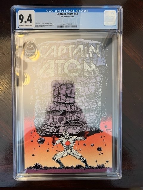 Captain Atom #42 (1990) - CGC 9.4 - 1st Appearance of Death, Black Racer