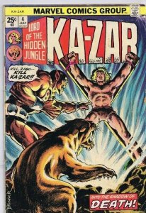 Ka-Zar #4 ORIGINAL Vintage 1974 Marvel Comics Savage Land