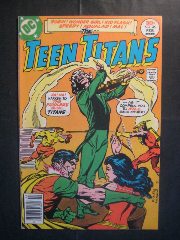 TEEN TITANS #46, FN, Wonder Girl, Joker's Daughter, Robin, 1977, more TT in stor