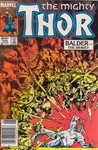 Thor #344 (Newsstand) FN ; Marvel | 1st Appearance Malekith