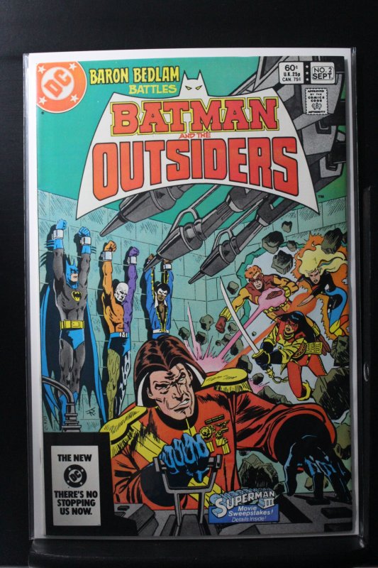 Batman And The Outsiders 2 Direct Edition 1983 Comic Books