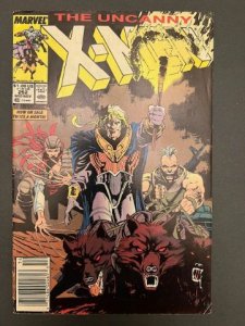 The Uncanny X-Men #252 Newsstand Edition (1989) -NM