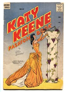 Katy Keene Fashion Book #21 1958-Bill Woggon-fashions-pin-ups-paper dolls