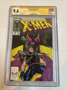 Uncanny X-Men (1990) # 257 CGC 9.6 WP) Signed Jim Lee + Claremont + Williams