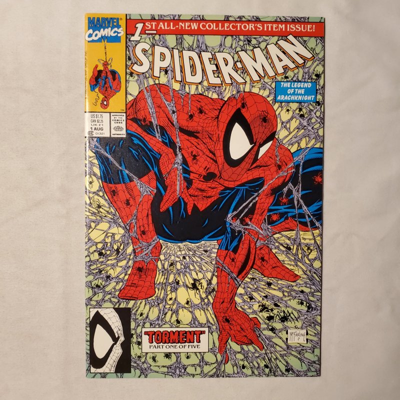 Spider-Man 1 Very Fine- Cover by Todd McFarlane