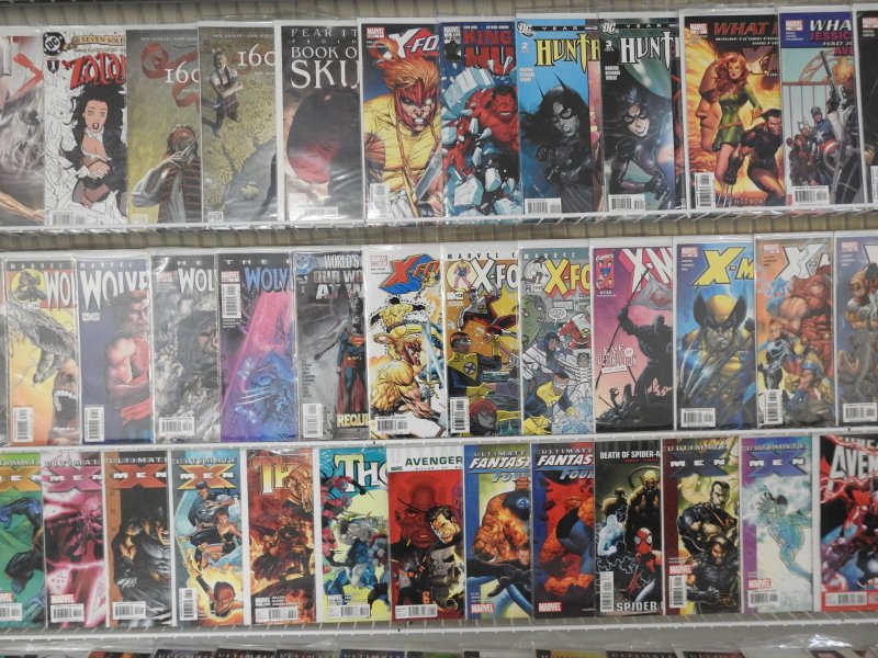 Huge Lot 170+ Comics W/ X-Men, Spider-man, Wolverine+ Avg VF-NM Condition!