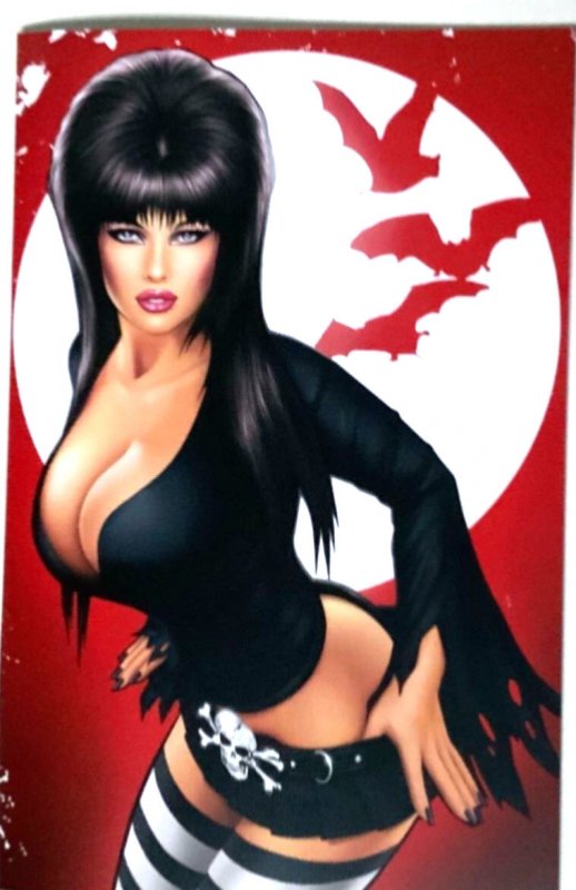 COOL COMICS GALLERY HALLOWEEN  “ELVIRA’’ VIRGIN VARIANT NICE/TOPLESS/NAUGHTY SET