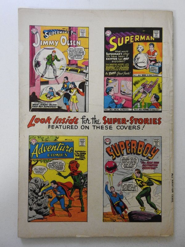 Superman Annual #5 (1962) GD/VG Condition see description