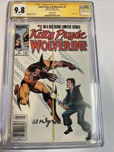 Kitty Pryde And Wolverine (1985)  #5 (9.8 CGC SS) Signed Al Milgrom | CPV | C=1