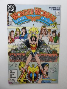 Wonder Woman #1 VG Condition! Moisture stain