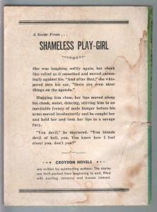 Croydon Books #55 1954-Shameless Playgirl-Stonebraker-Marchetti-VG-