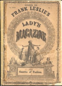 Frank Leslie's Lady's Magazine & Gazette Of Fashion 12/1868-150+ years old-FR