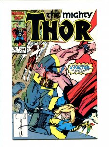 Mighty Thor #374 - Signed Walt Simonson (9.0) 1986