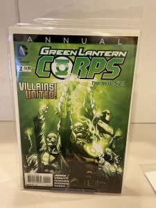 Green Lantern Corps Annual #2  9.0 (our highest grade)  New 52!  2014