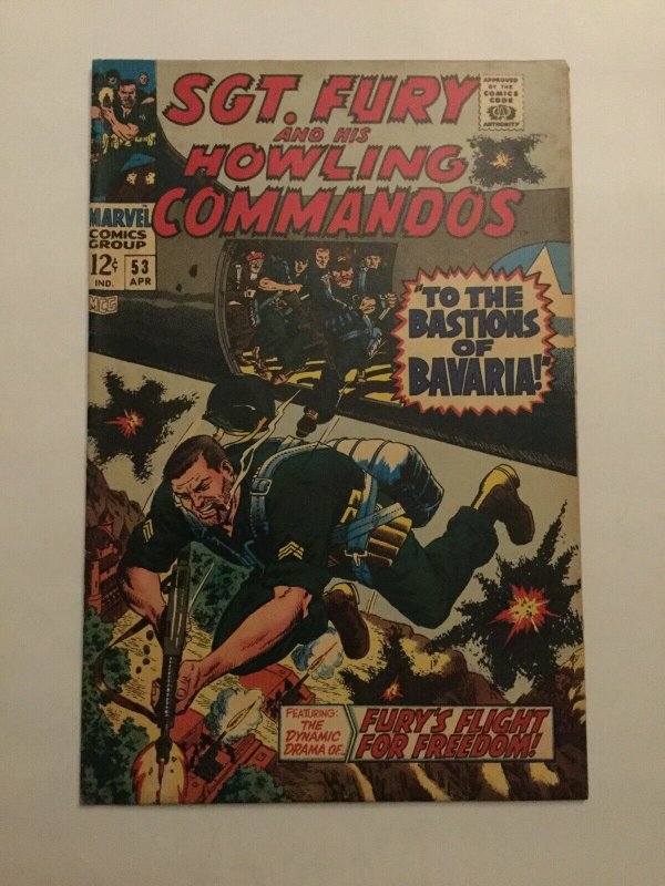 Sgt Fury And His Howling Commandos 53 Fn Fine 6.0 Marvel