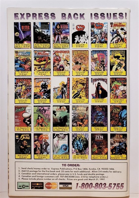 The Skunk GN (1996, Entity Comics) FN   