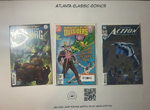 3 Comic Books Action Comics #1004 Outsiders #44 Cyborg # 12  26 SM8