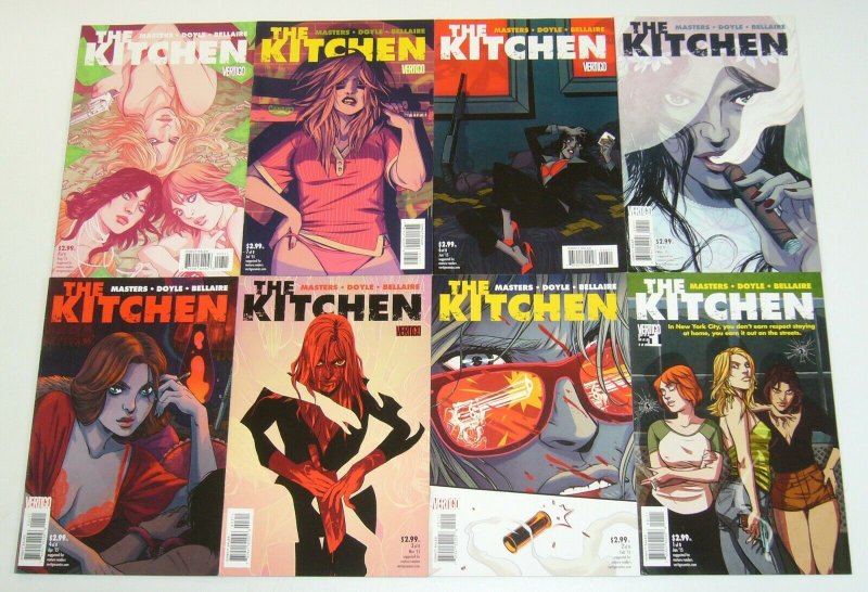 The Kitchen #1-8 VF/NM complete series inspired McCarthy's movie ; Vertigo