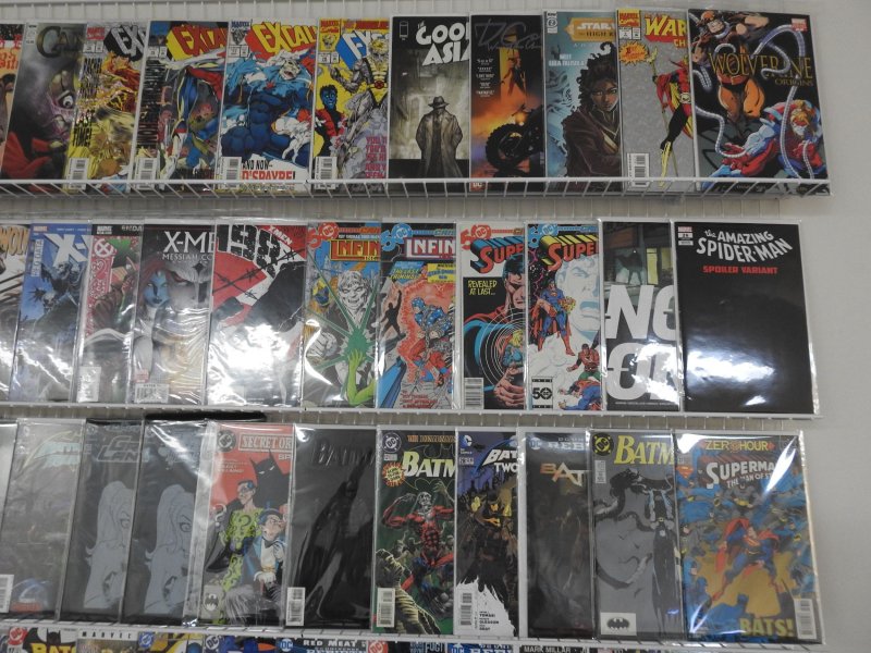 Huge Lot of 130+ Comics W/ Batman, Wolverine, Fantastic Four! Avg. VF Condition!