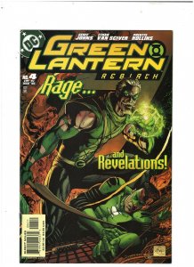 Green Lantern Rebirth #4 DC Comics 2005 Geoff Johns & Ethan Van Sciver NM- 9.2