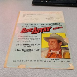 Gene Autry Comics #19 September 1948 Golden age western movie hero photo cover