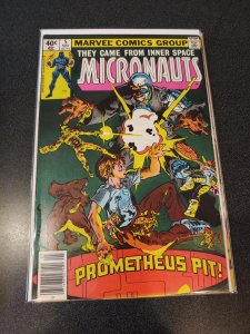 THE MICRONAUTS #5 HIGH GRADE