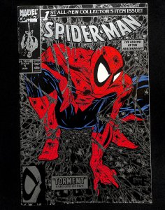 Spider-Man #1 Silver Variant Torment! Todd McFarlane!