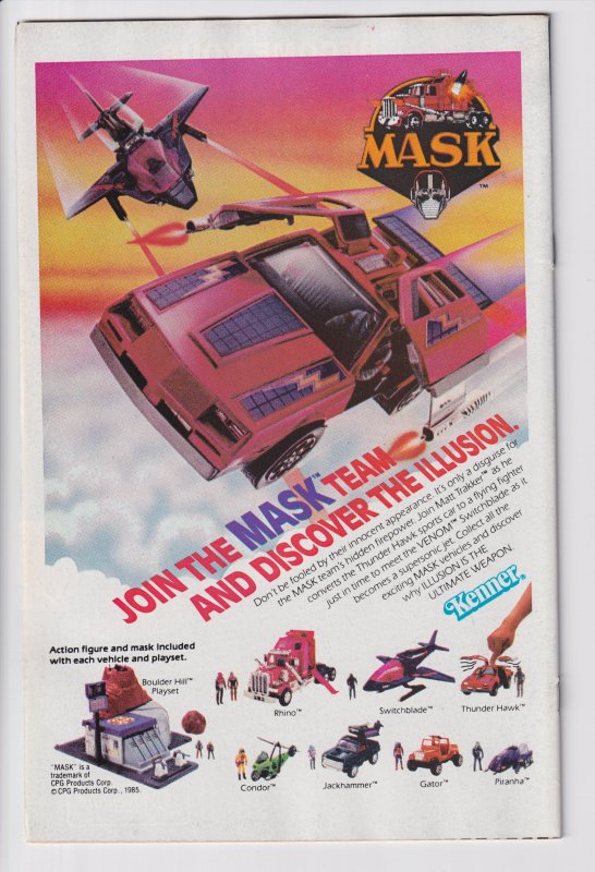 NEW MUTANTS #38 NEWSSTAND (Apr 1986) NM 9.4  white!