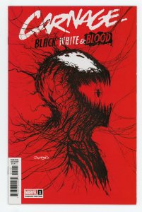 Carnage: Black, White & Blood #1 1st Lucius Marius Gleason Webhead Variant NM