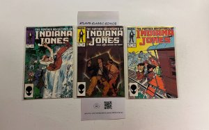 3 Further Adventures of Indiana Jones Marvel Comics Books #23 24 25 6 JW11