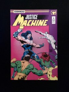 Justice Machine #12  Comico Comics 1987 NM