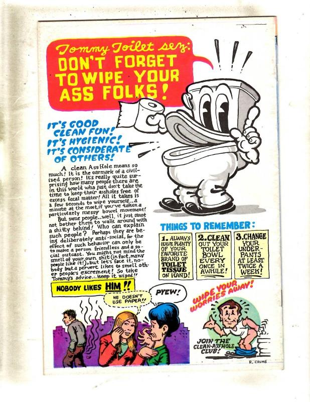 Your Hytone Comix Apex Novelties Robert Crumb Underground Comic VF FM5