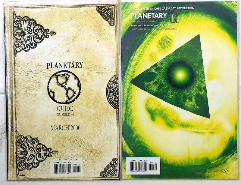 Planetary Lot of 2 #24, 20 (2006) WildStorm 1st Print Comic Books