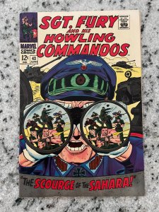 SGT. Fury & His Howling Commandos # 43 VF/NM Marvel Comic Book Nazis WW2 J921