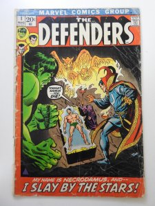 The Defenders #1  (1972) GD Condition! See description