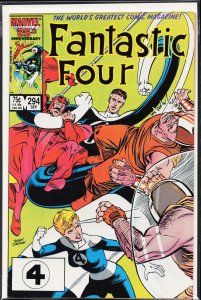Fantastic Four #294 (1986) Fantastic Four