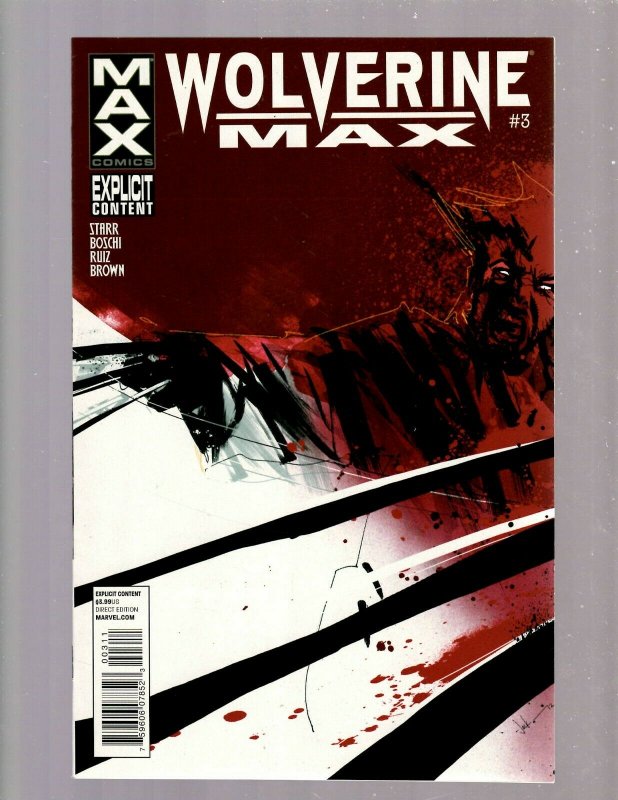 15 Wolverine Max Marvel Comic Books # 1 2 3 4 5 6 7 8 9 10 11 12 13 14 15 RP4