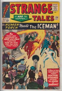 Strange Tales #120 (May-64) FN- Mid-Grade Human Torch, Doctor Strange