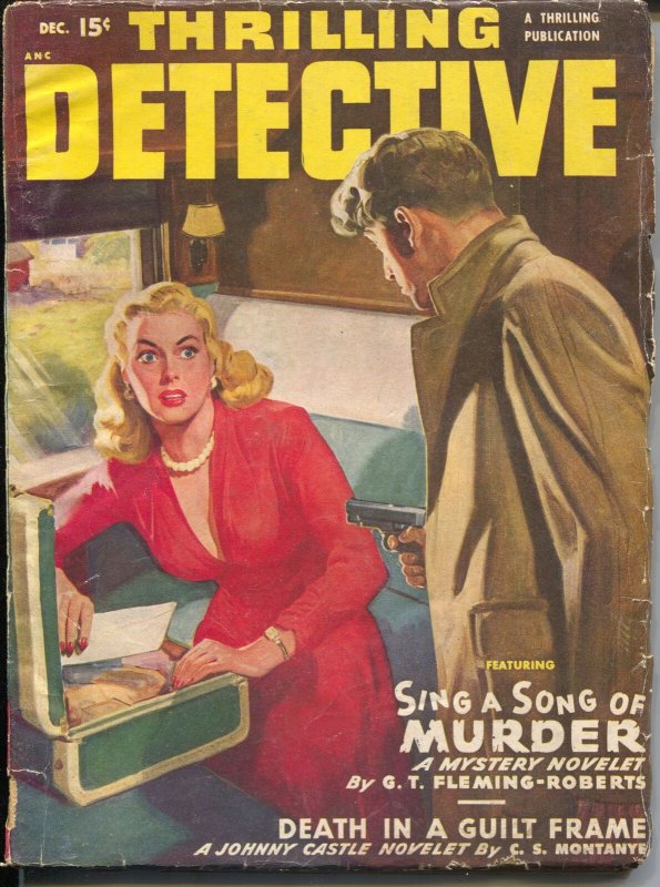 Thrilling Detective 12/1949-G.T. Fleming-Roberts-hardboiled pulp crime-VG