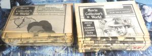 MOVIE COLLECTOR'S WORLD No. 315 - 373, 29 diff ; 1989 - 1991- Vintage movie info