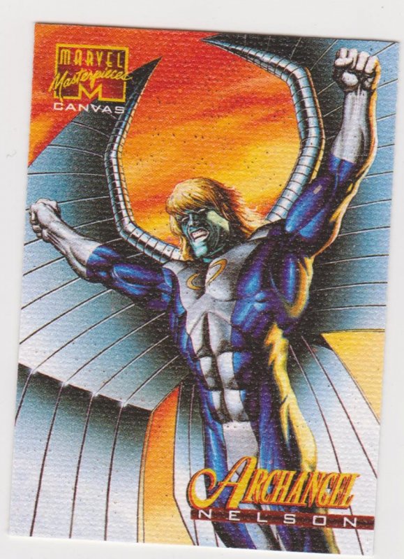 1995 Marvel Masterpieces Canvas #1 Archangel