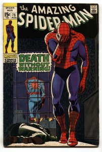AMAZING SPIDER-MAN #75 -- 1969 -- comic book -- MARVEL -- SILVER-AGE --VG+