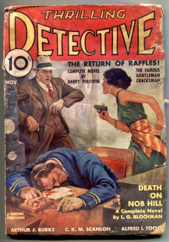 Thrilling Detective Pulp 11/1935- Return of Raffles