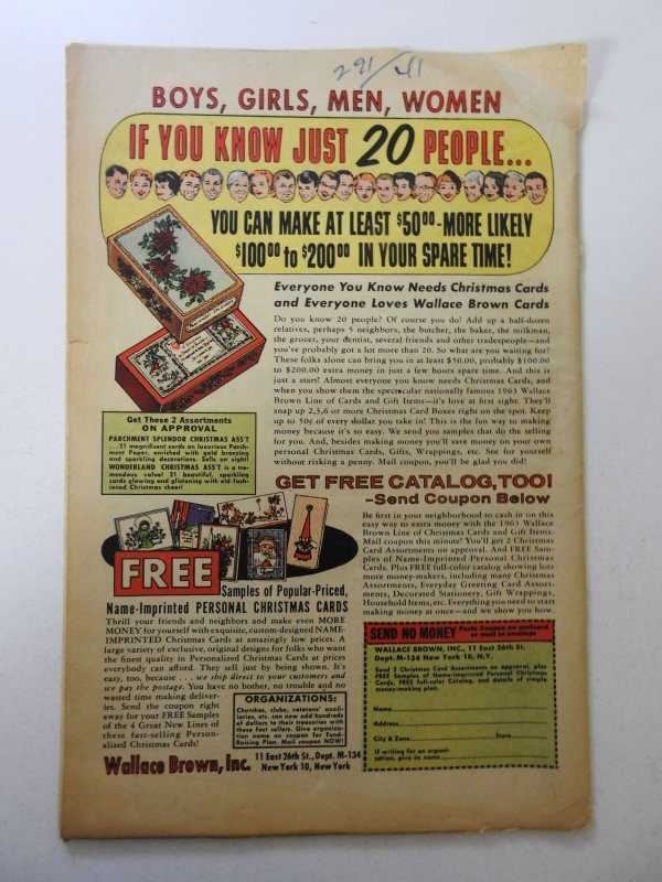 Tales of Suspense #45 (1963) VG- Condition 1 in spine split, ink bc