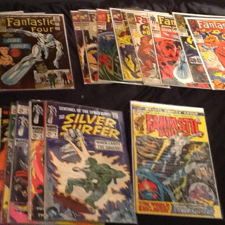 Silver Surfer original complete 1-18 plus FF extra, incuding first appearance