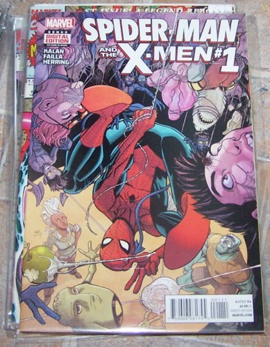 SPIDER-MAN AND THE X-MEN  # 1  JEAN GRAYS ACADEMY  MUTANTS saurion 